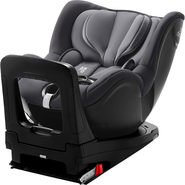 Scaun auto BRITAX ROMER Dualfix i-SIZE, Isofix, 0-18kg, gri inchis