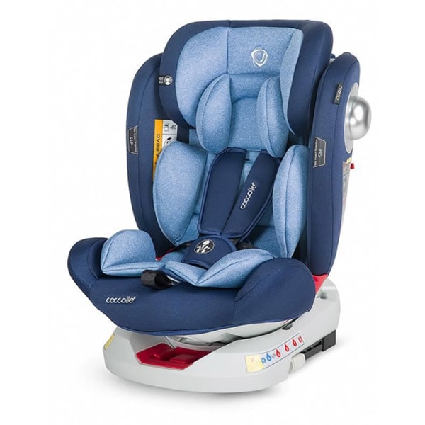 Scaun auto COCCOLLE Nerio 321085530, Isofix, 0-36kg, albastru-gri