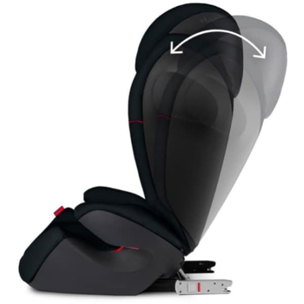 Scaun auto CYBEX Solution M-Fix SL Scuderia Ferrari 519000249, Isofix, 9-36 kg, negru