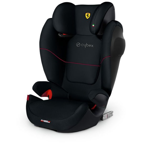Scaun auto CYBEX Solution M-Fix SL Scuderia Ferrari 519000249, Isofix, 9-36 kg, negru