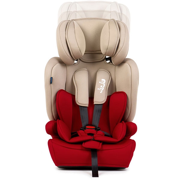 Scaun auto JUJU Safe Rider JU1200-EF-08, 5 puncte, 9 - 36kg, bej-bordo 