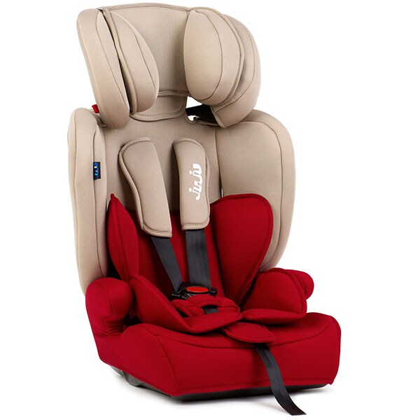 Scaun auto JUJU Safe Rider JU1200-EF-08, 5 puncte, 9 - 36kg, bej-bordo 