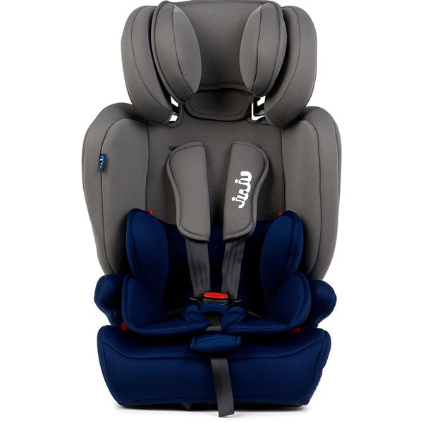 Scaun auto JUJU Safe Rider JU1200-EF-07, 5 puncte, 9 - 36kg, gri-bleumarin