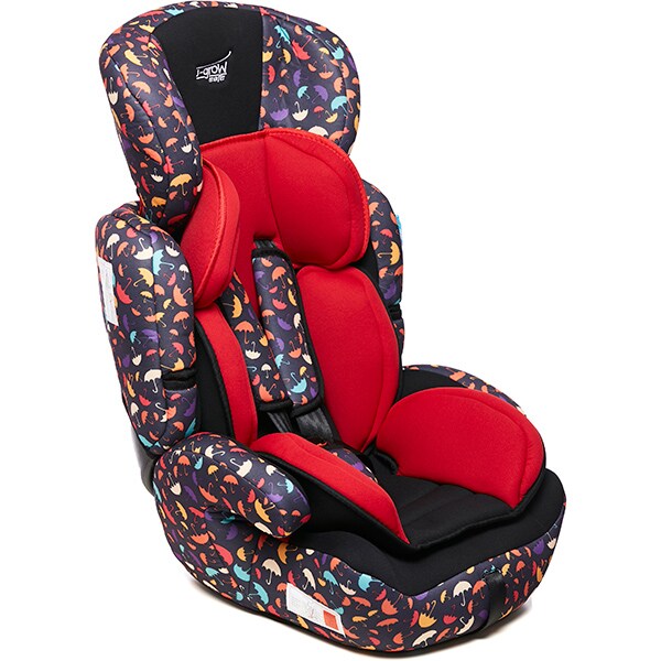 Scaun auto U-GROW Umbrelute U208-UMB, 5 puncte, 9 - 36kg, multicolor