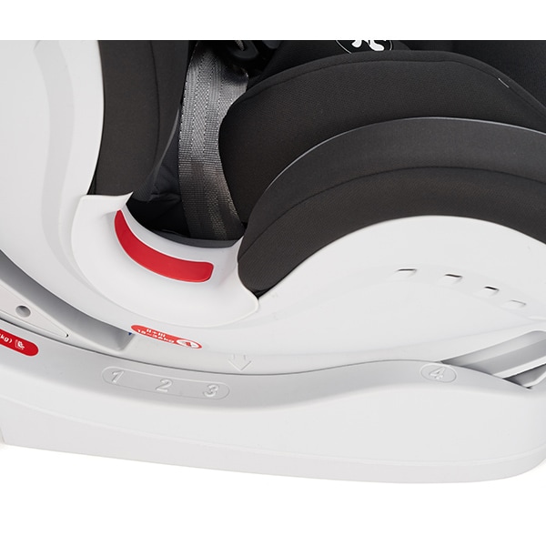 Scaun auto U-GROW UGHCS-06, Isofix, 0 - 36kg, gri 