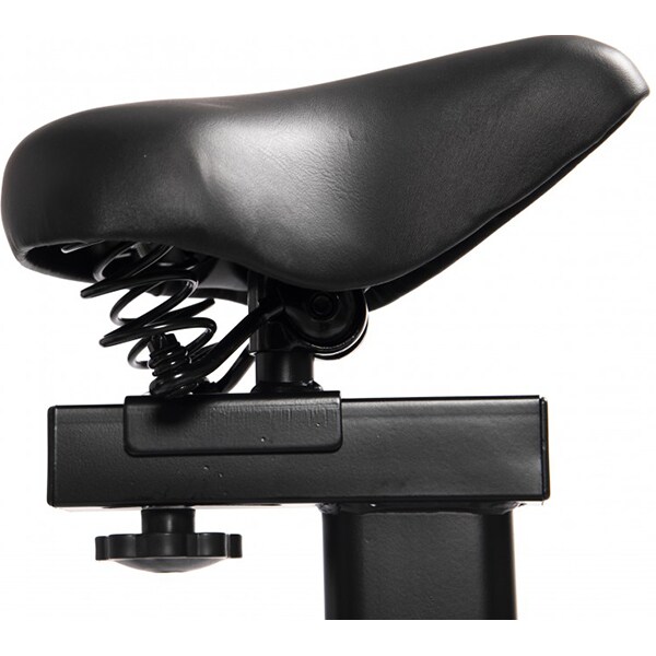 Bicicleta spinning TECHFIT SBK2500, volanta 15kg, 10 trepte, greutate suportata 120kg