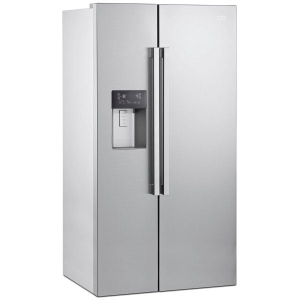 Side by Side BEKO GN162320X, 529 l, 182 cm, A+, usa inox antiamprenta