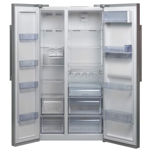 Side by Side BEKO GN163221S, 554 l, H 179 cm, Clasa A+, argintiu