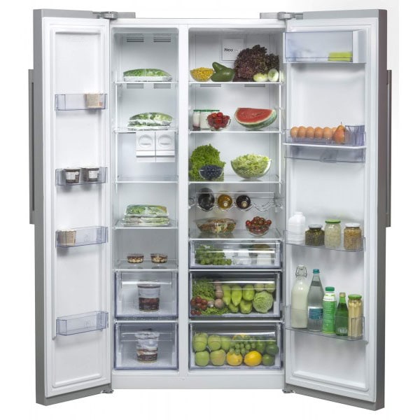 Side by Side BEKO GN163221S, 554 l, H 179 cm, Clasa A+, argintiu