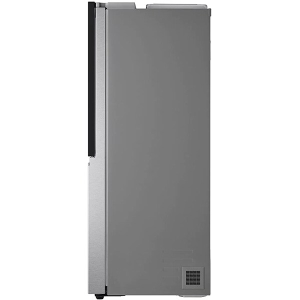 Side by Side LG GSXV91MBAF, No Frost, 635 l, H 179 cm, Clasa F, Dozator apa, argintiu
