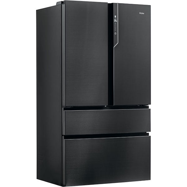 Side By Side HAIER HB26FSNAAA, No Frost, 750 l, H 190 cm, Clasa E, negru