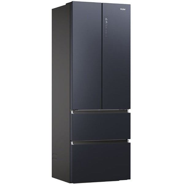 Side by Side HAIER HFW7720ENMB, No Frost, 477 l, H 201 cm, Clasa E, negru