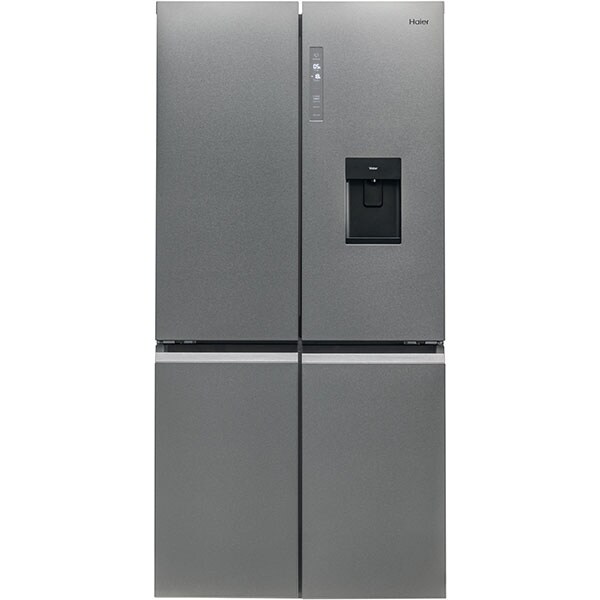 Side By Side HAIER HTF-520IP7, No Frost, 525 l, H 190 cm, Clasa F, Dozator apa, inox