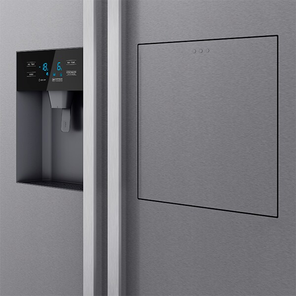 Side by Side TEKA RLF 74925 SS, Full No Frost, 490 l, H 178.8 cm, Clasa A++, Dozator apa, inox