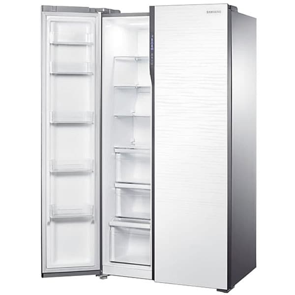 Side by Side SAMSUNG RS552NRUA1J/EO, Twin Cooling System, 538 l, H 178.9 cm, Clasa A+, alb