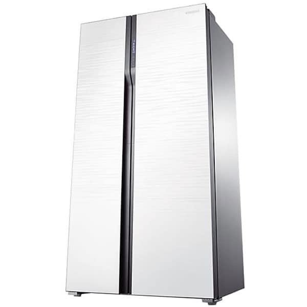 Side by Side SAMSUNG RS552NRUA1J/EO, Twin Cooling System, 538 l, H 178.9 cm, Clasa A+, alb