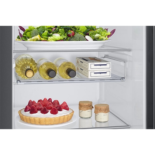 Side by Side SAMSUNG RS68A8531B1/EF, No Frost, 634 l, H 178 cm, Clasa E, Dozator apa, negru