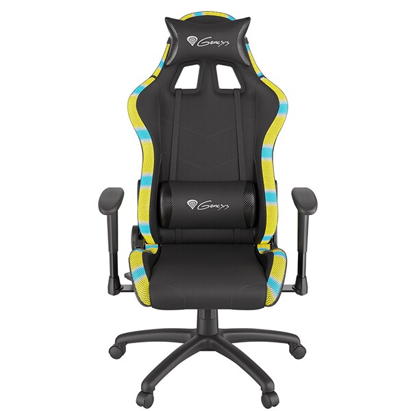 Scaun gaming NATEC Genesis TRIT 500 RGB, negru