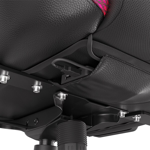 Scaun gaming NATEC Genesis TRIT 500 RGB, negru