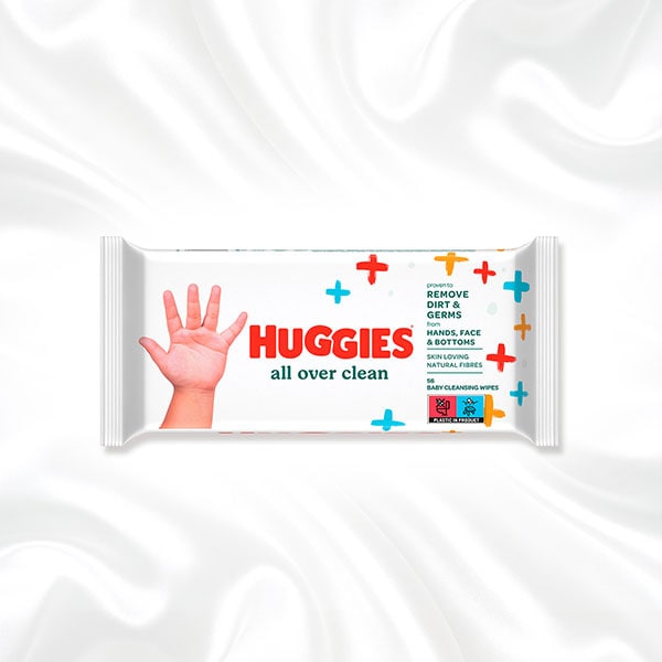 Servetele umede HUGGIES All Over Clean, 10 pachete, 560 buc