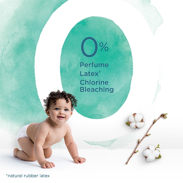 Scutece PAMPERS Pure Protection nr 1, Unisex, 2-5 kg, 35 buc