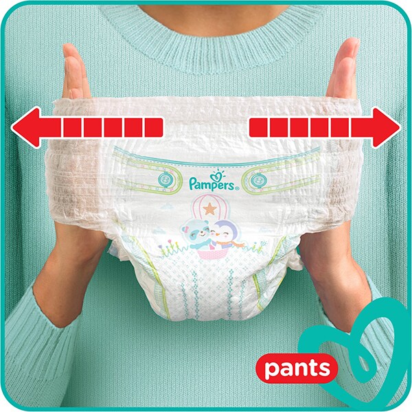 Scutece chilotel PAMPERS Pants Jumbo Pack nr 3, Unisex, 6-11 kg, 60 buc
