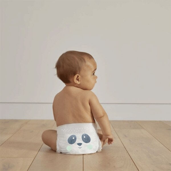 Scutece hipoalergenice KIT&KIN Eco nr 2, Unisex, 4-8 kg, 40 buc