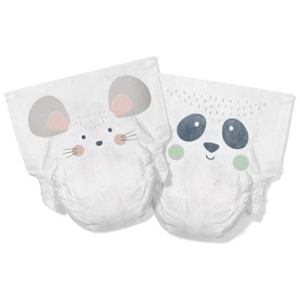 Scutece hipoalergenice KIT&KIN Eco nr 2, Unisex, 4-8 kg, 40 buc