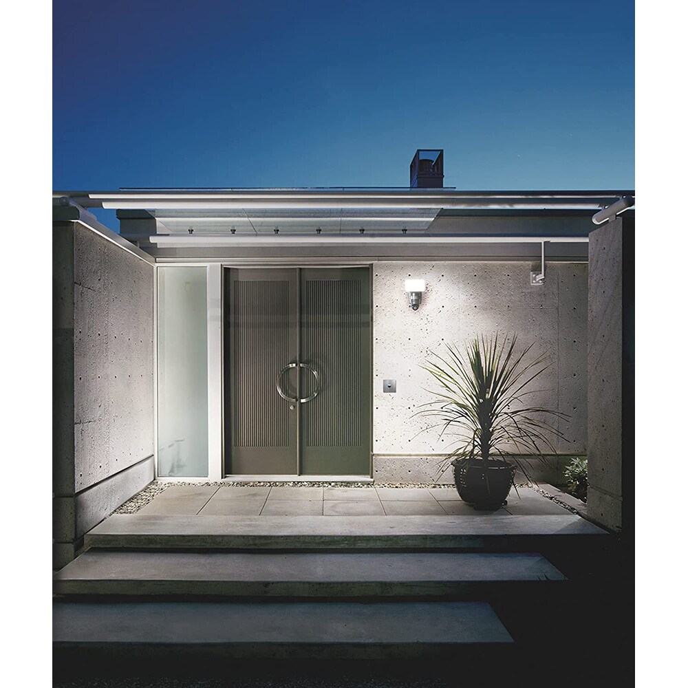 Camera supraveghere Wireless exterior LEDVANCE FLOOD Camera, Full HD 1080p, Proiector LED, gri inchis