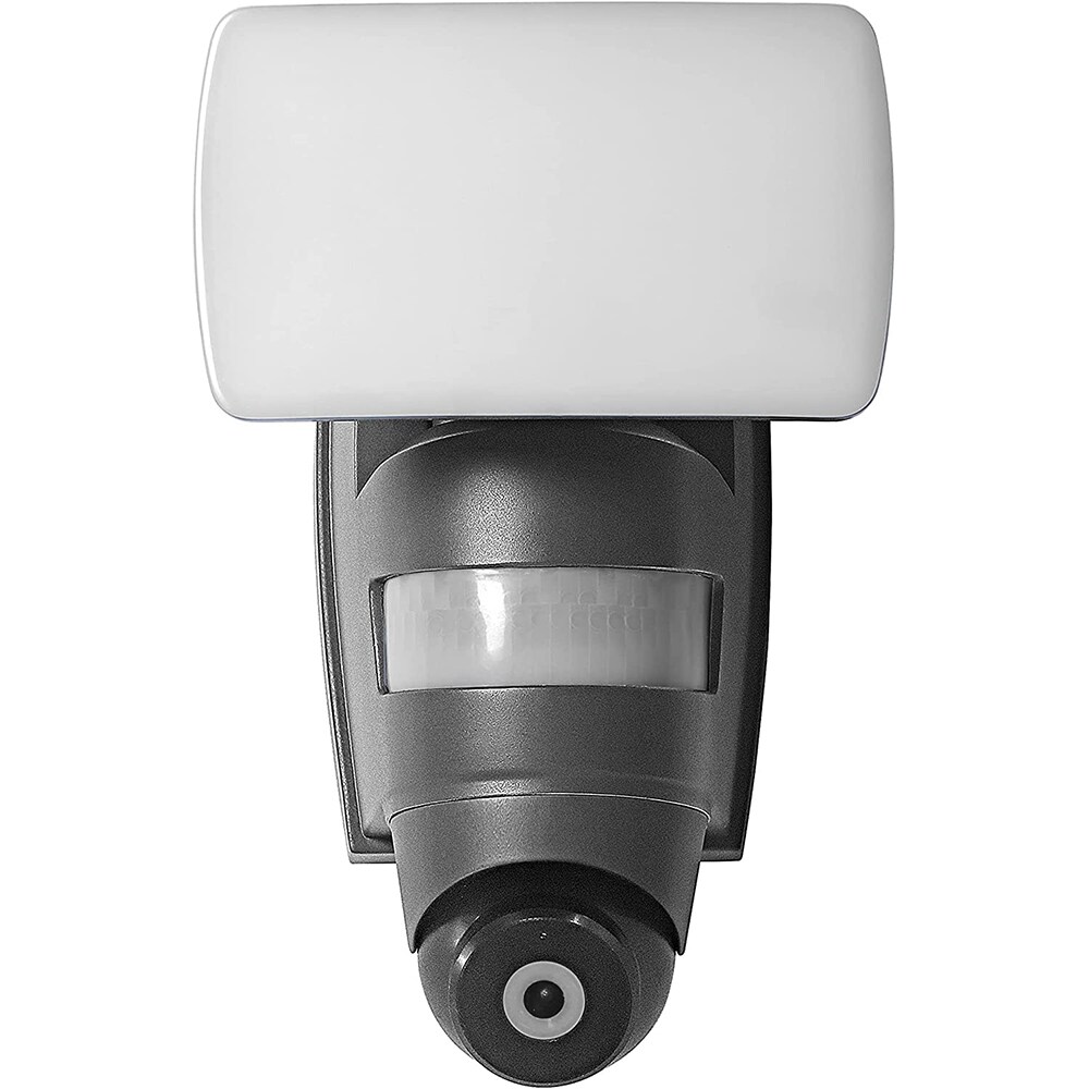 Camera supraveghere Wireless exterior LEDVANCE FLOOD Camera, Full HD 1080p, Proiector LED, gri inchis