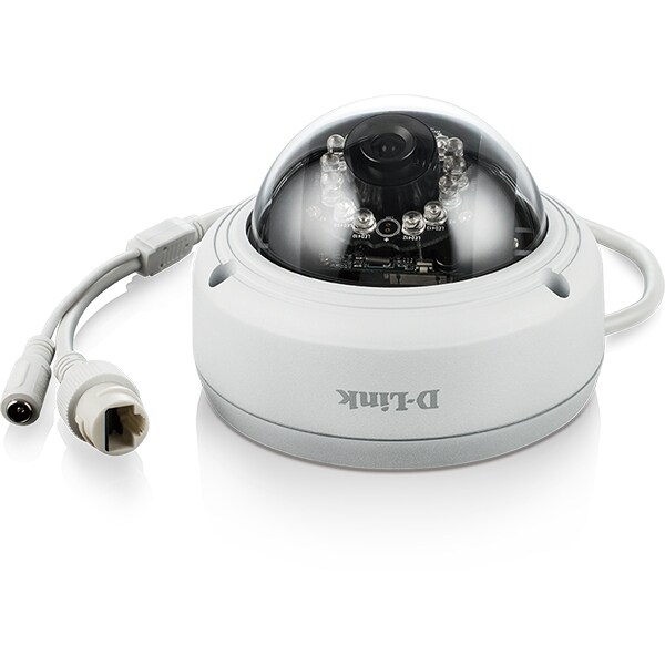 Camera supraveghere exterior D-LINK DCS-4602EV, Full HD 1080p, IR, Internet, Night Vision, alb
