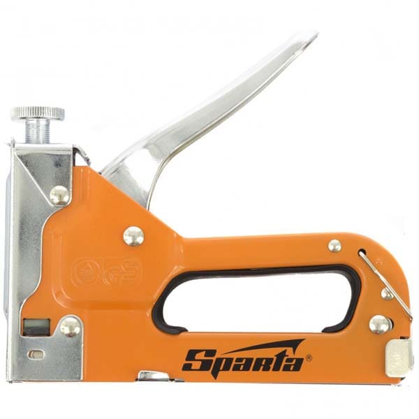 Capsator SPARTA 42002, pentru mobila, reglabil, capse 6-14mm, tip 53 + 200 capse