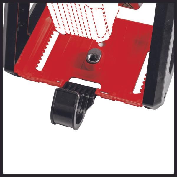 Lampa de lucru EINHELL TE-CL 18/2000 LiAC - Solo, 18V, 2000 lumeni, fara acumulator, rosu