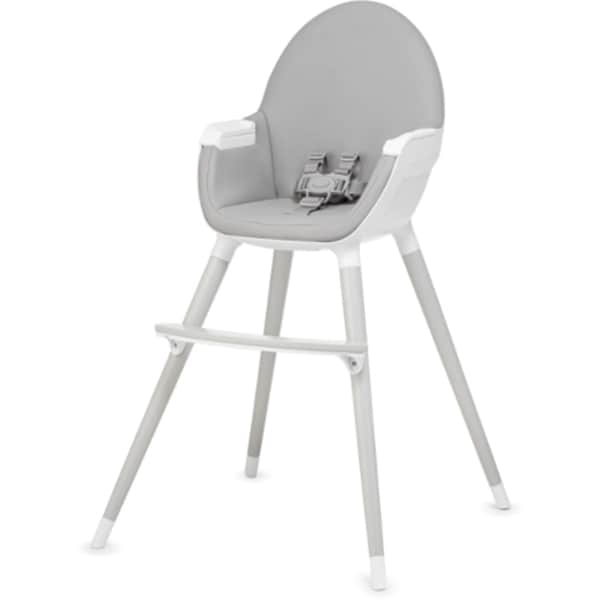 Scaun de masa KINDERKRAFT Fini KKKFINIGRYLEG0, 6 luni+, gri-alb