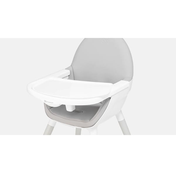 Scaun de masa KINDERKRAFT Fini KKKFINIGRYLEG0, 6 luni+, gri-alb