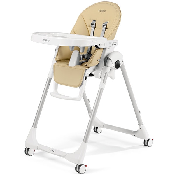Scaun de masa PEG PEREGO Prima Pappa Zero Follow Me Paloma, 0 luni-3 ani, crem-alb
