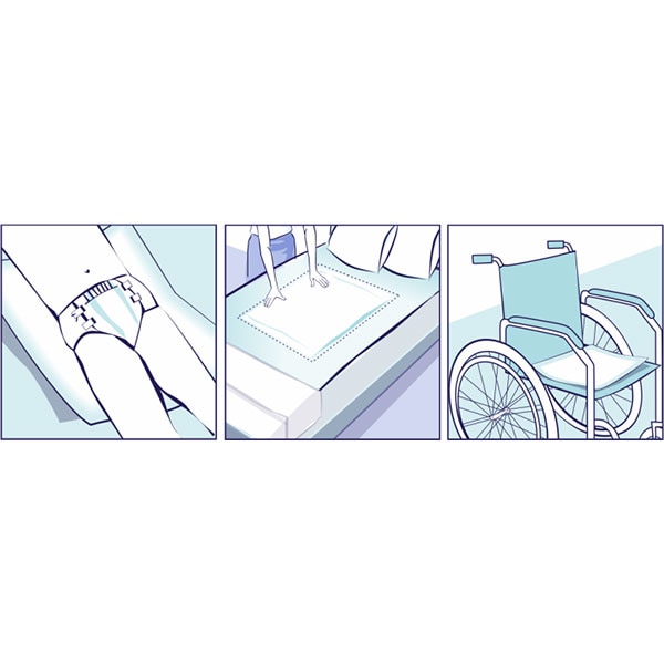 Aleze SENI Soft Normal, 90x60 cm, 30 buc