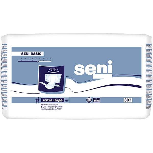 Scutece pentru adulti SENI Basic, XL, 30 buc