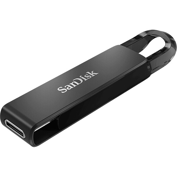 Memorie USB SANDISK Ultra SDCZ460-128G-G46, 128GB, USB Type-C, negru