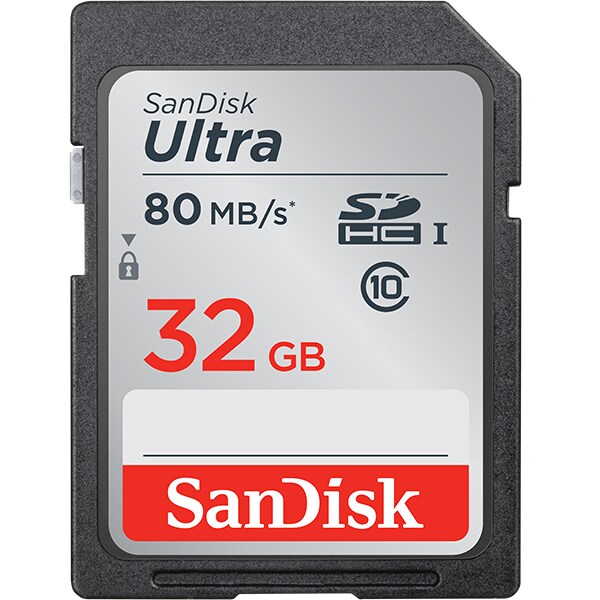 Card de memorie SANDISK SDSDU-32GB, SDHC, 32GB, 80MB/s, clasa 10 UHS-I