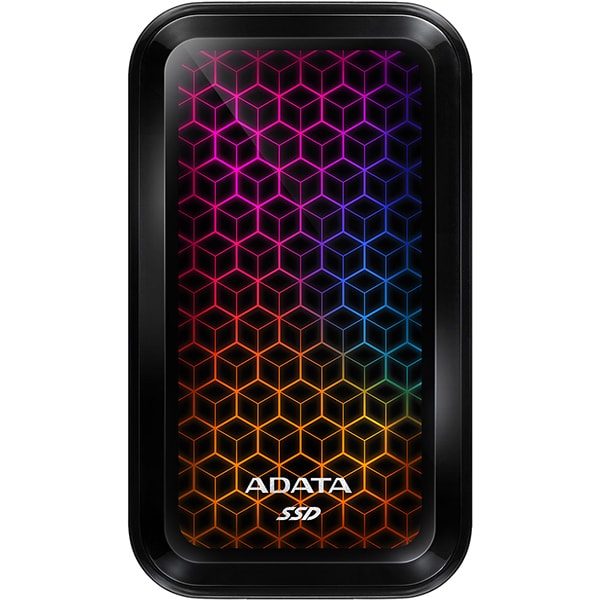 SSD extern ADATA SE770G, 512GB, USB 3.2 Type-C Gen2, negru