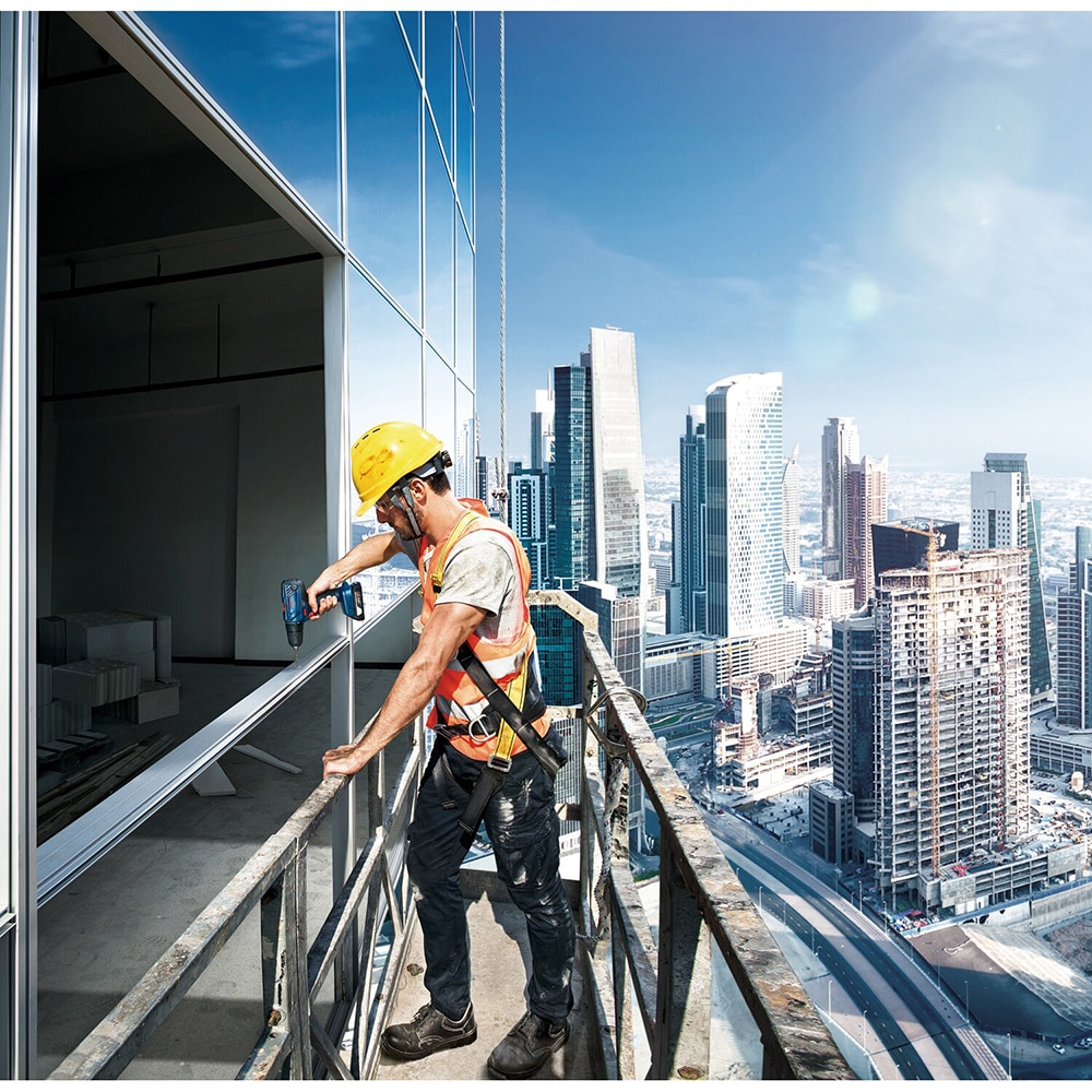 Masina de gaurit si insurubat (bormasina) BOSCH Professional GSR 180 Li 06019F8109, 18V, 1900RPM, 2 acumulatori, valiza transport