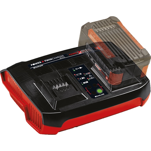 Set incarcator si acumulatori pentru scule electrice EINHELL 4512083, 18 V, 2 x 3.0 Ah, Li-Ion