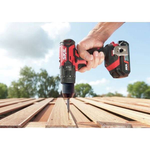 Masina de gaurit si insurubat (bormasina) SKIL 3020 AA, 20V, 2.5Ah, 1450RPM, mandrina rapida 13mm, incarcator