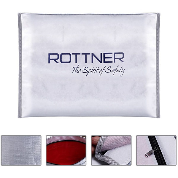 Mapa ignifuga ROTTNER T06217, A3, argintiu
