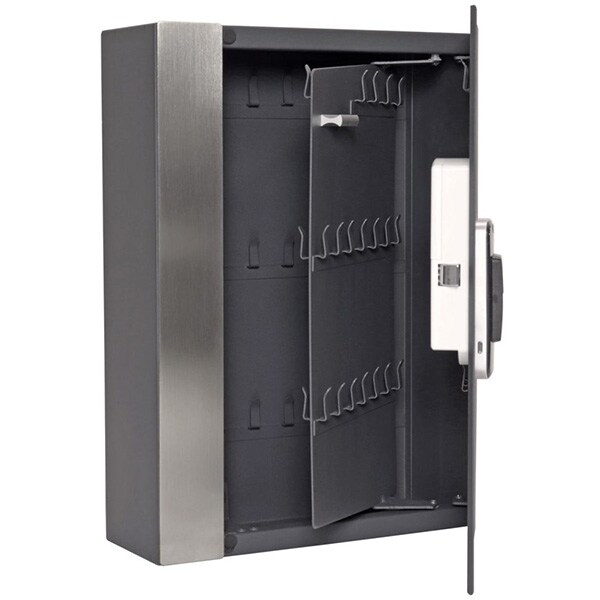 Depozitar chei ROTTNER Key Pro 68, Amprenta digitala, 265 x 385 x 95 mm, antracit