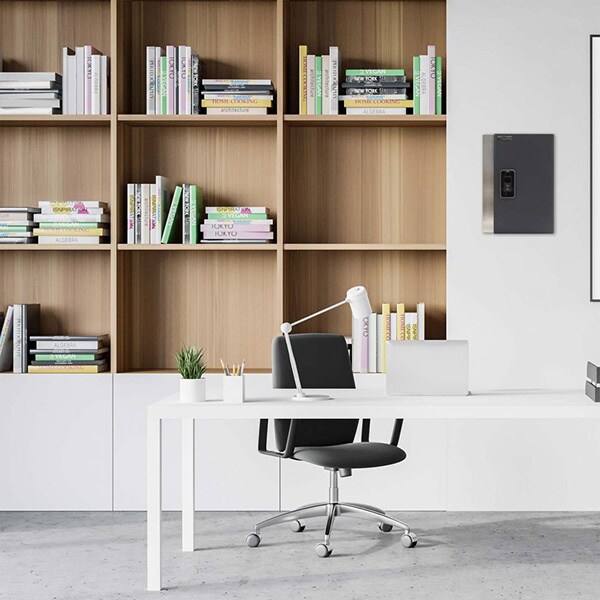 Depozitar chei ROTTNER Key Pro 68, Amprenta digitala, 265 x 385 x 95 mm, antracit