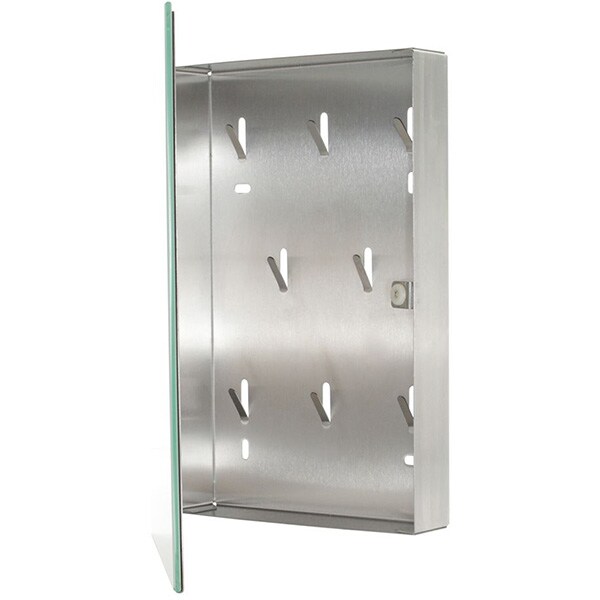 Caseta chei Rottner Key Glass, inchidere magnetica, 195 x 295 x 35mm, alb