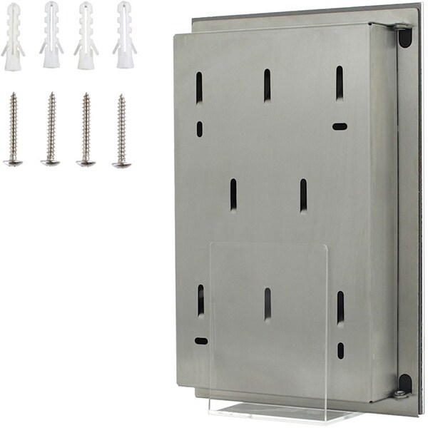 Caseta chei Rottner Key Glass, inchidere magnetica, 195 x 295 x 35mm, alb