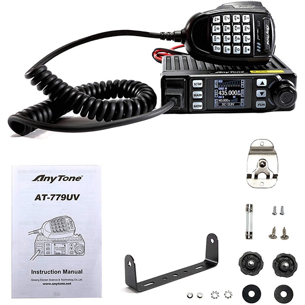 Statie radio VHF/UHF ANYTONE AT-779UV, 500 canale, Dual band